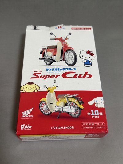 大耳狗honda super cu食玩