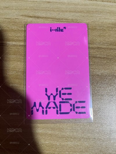 🏆 I-dle 香水專 專卡 薇娟