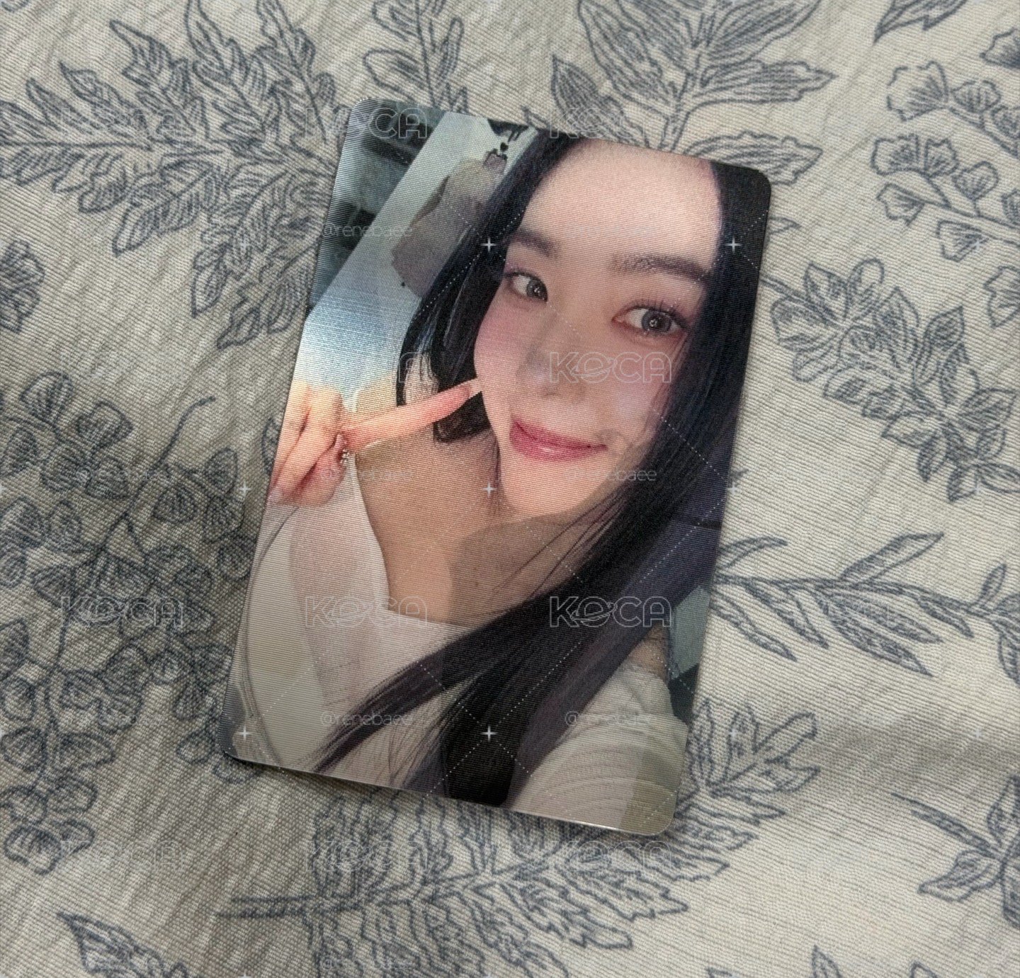 IRENE Biggest Fan QQ音樂 星光卡 碎卡