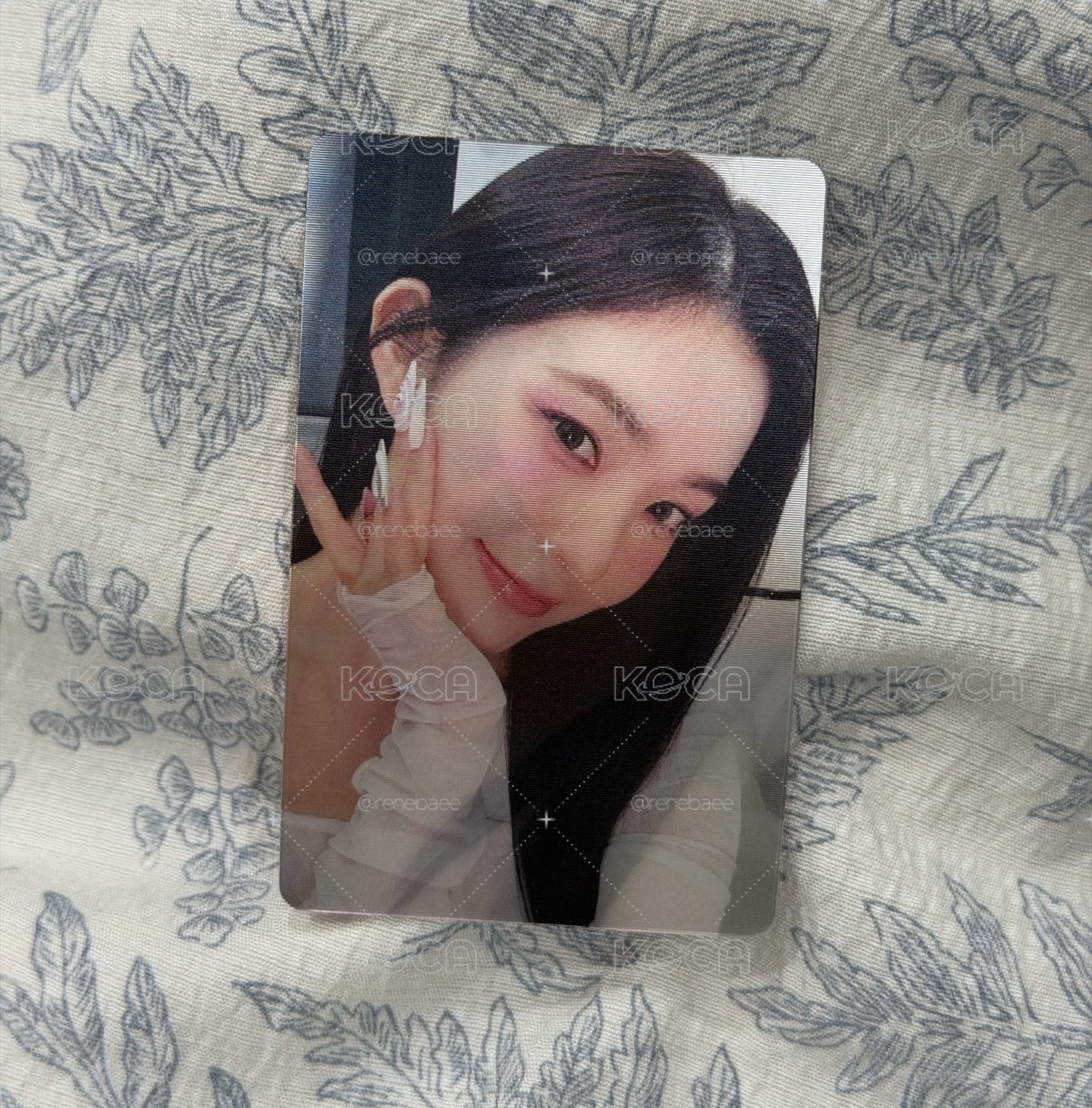 IRENE Biggest Fan QQ音樂 星光卡 碎卡