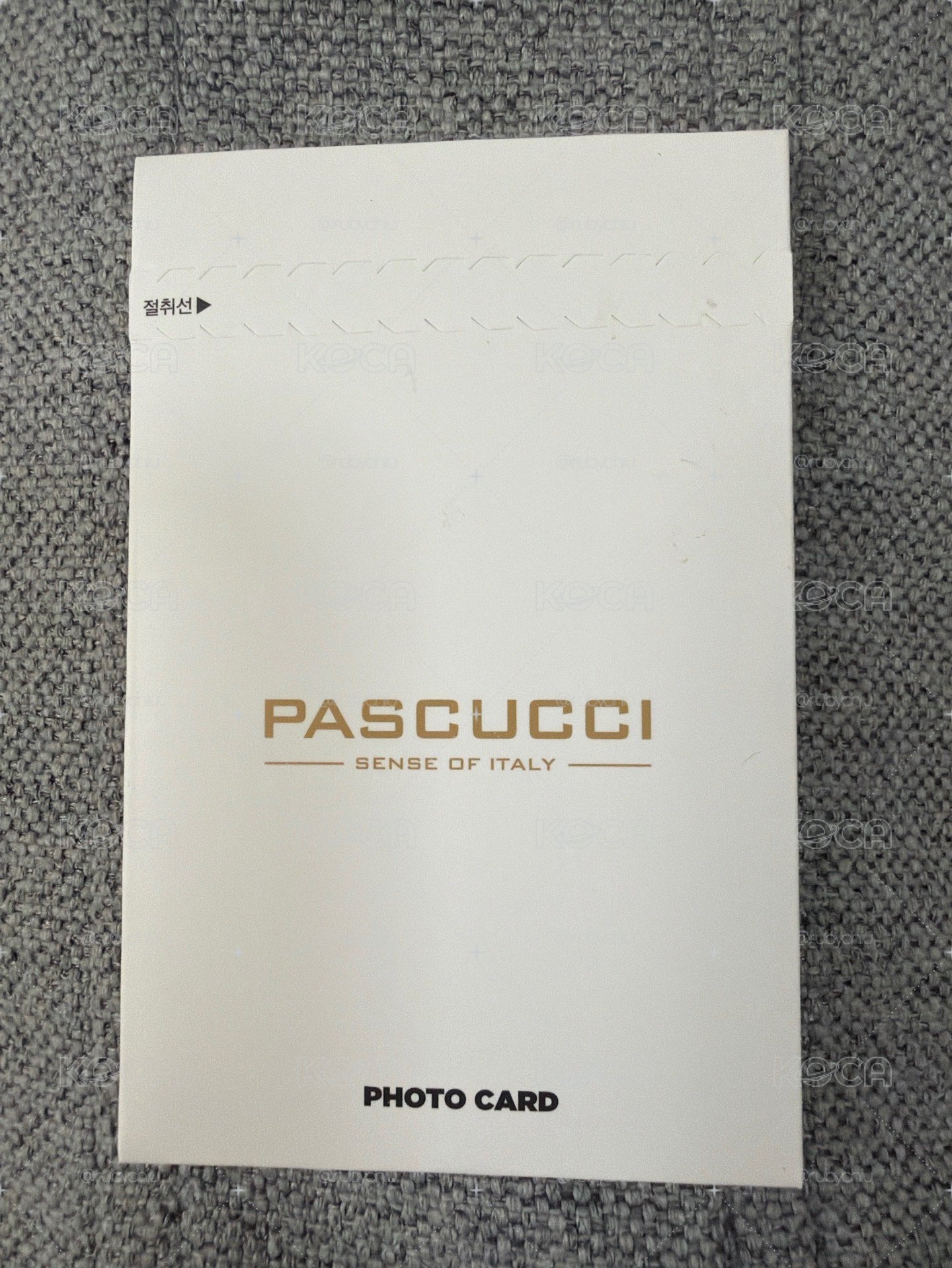 柚PASCUCCI 蛋糕卡未拆