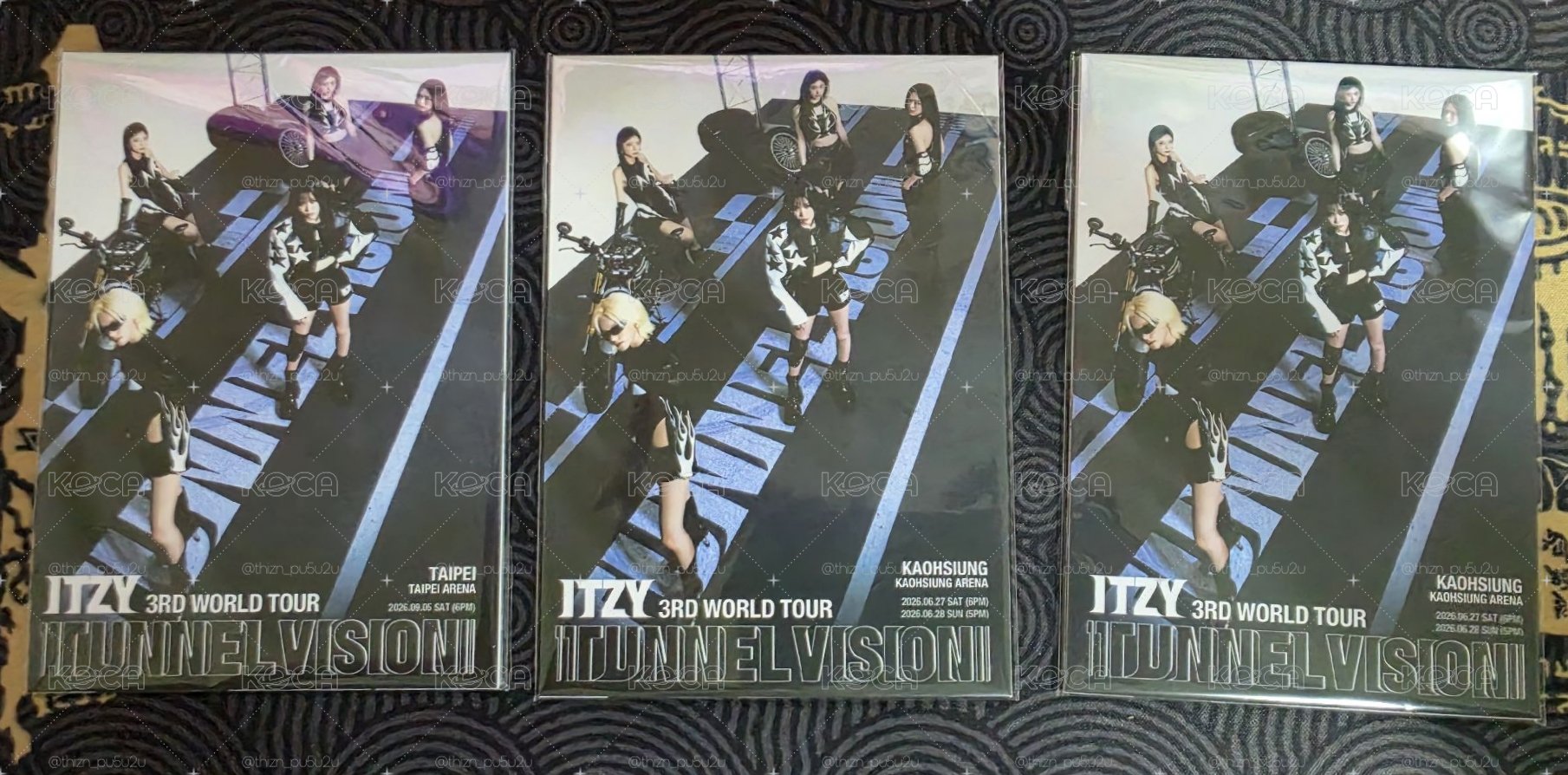 ITZY 三巡 VIP 入場禮 明信片組