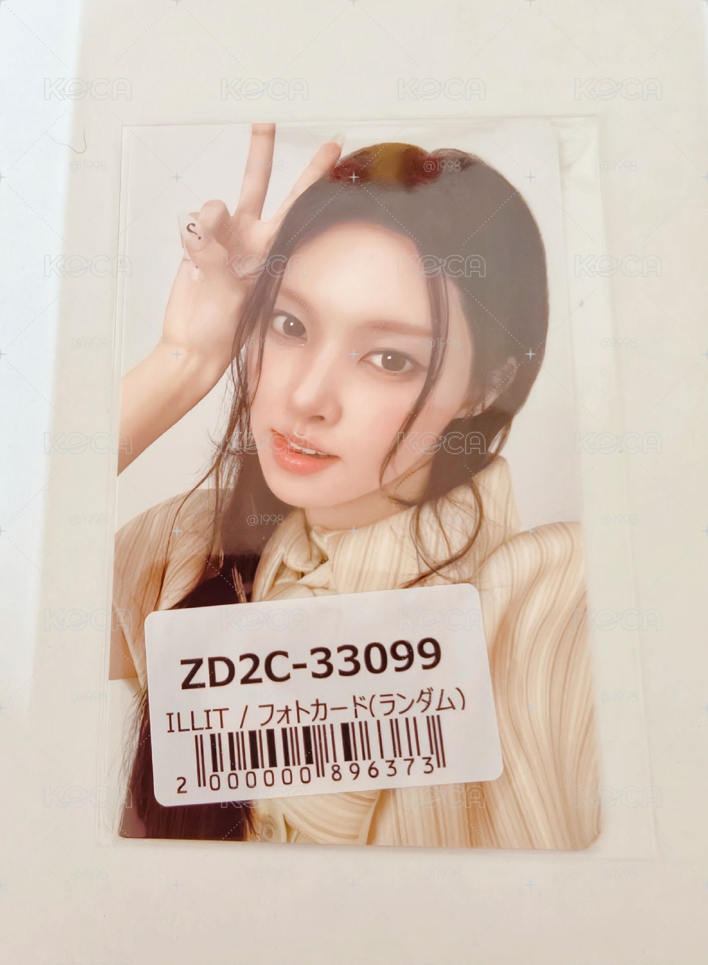 Yunah 環球預售特典卡🧡