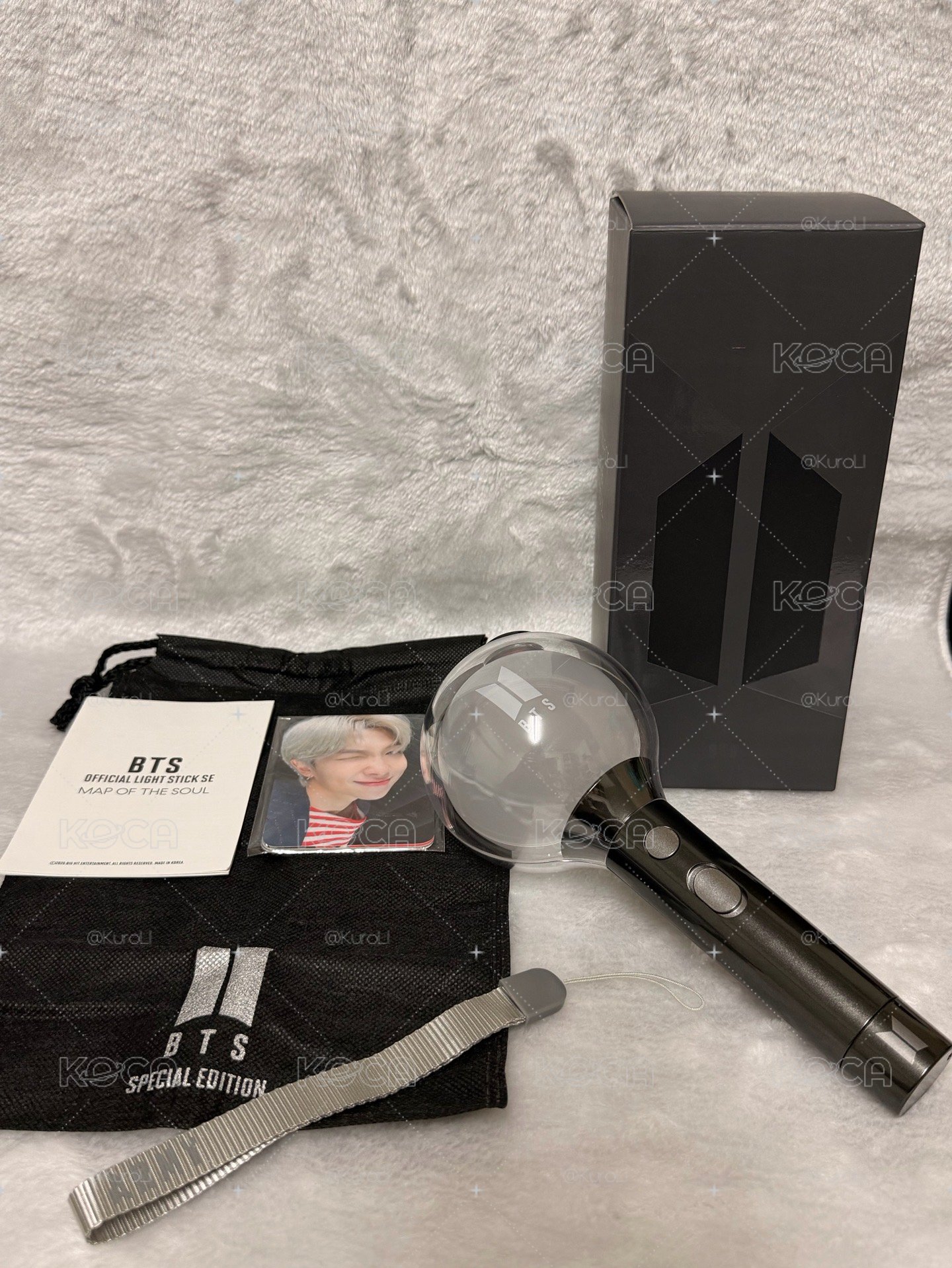 【官方正品】BTS 阿米棒 SE 特別版手燈(盒裝完整/功能正常/含完整7人小卡)💜