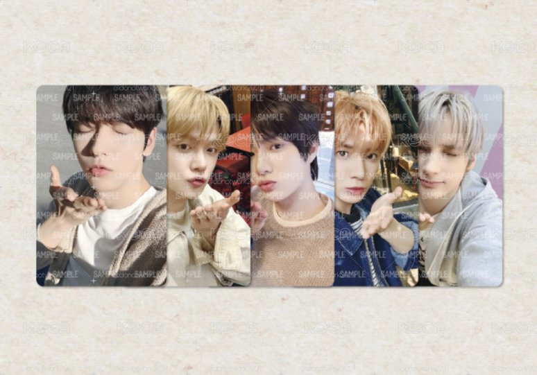 TXT WALK TOGETHER 毛衣卡