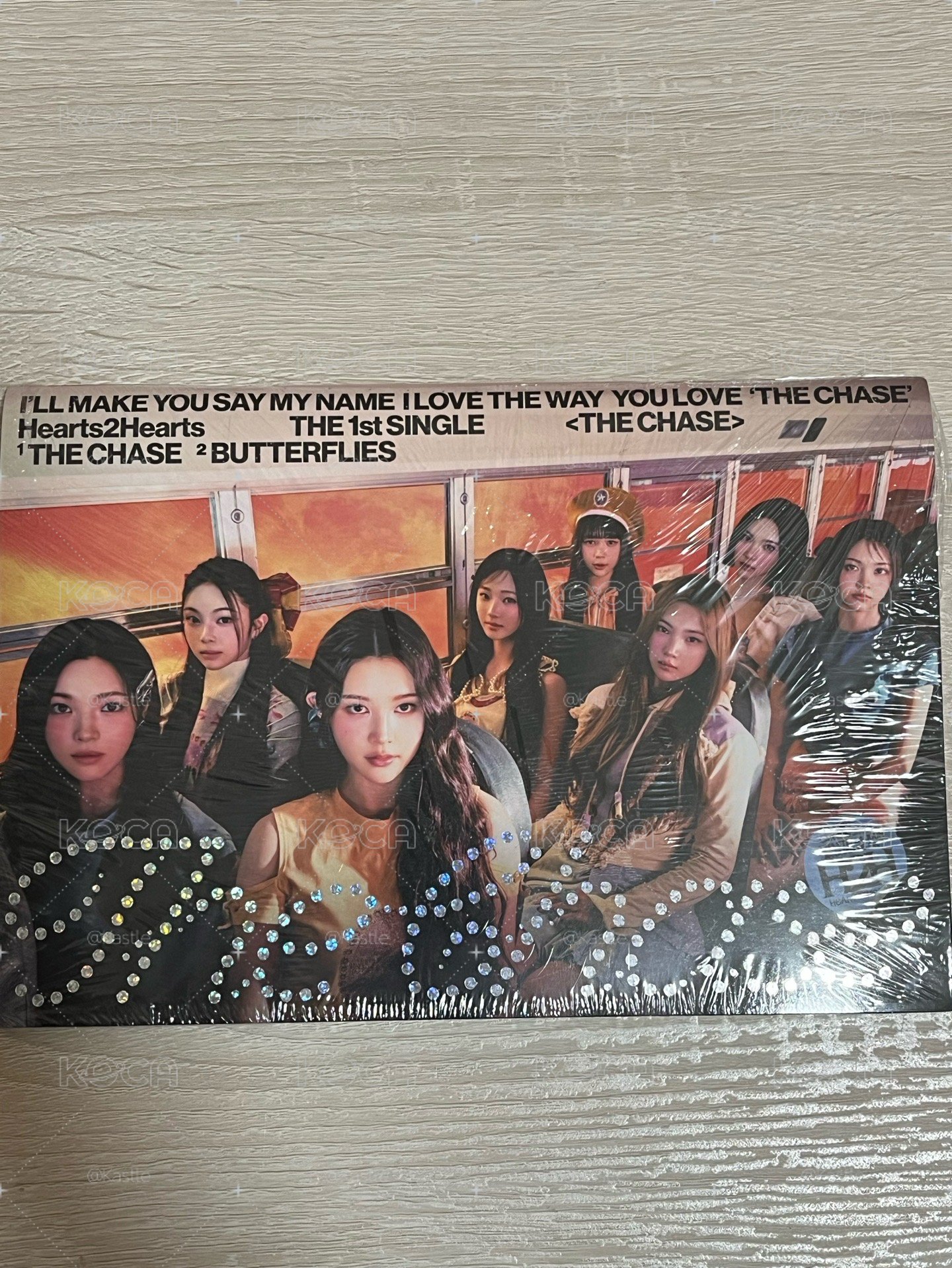 Hearts2Hearts 1st Single [The Chase]pb ver.全新未拆封