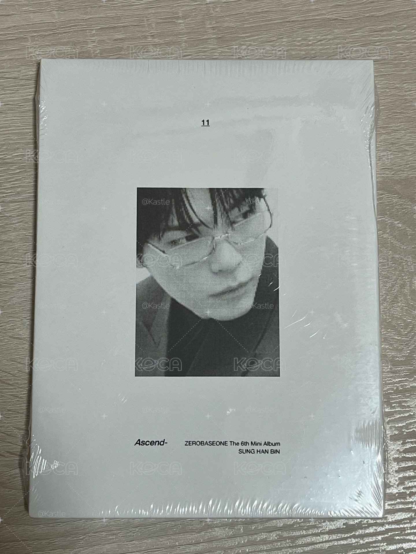 ZEROBASEONE 6th mini Album [Ascend] 11 ver. SUNG HAN BIN全新未拆
