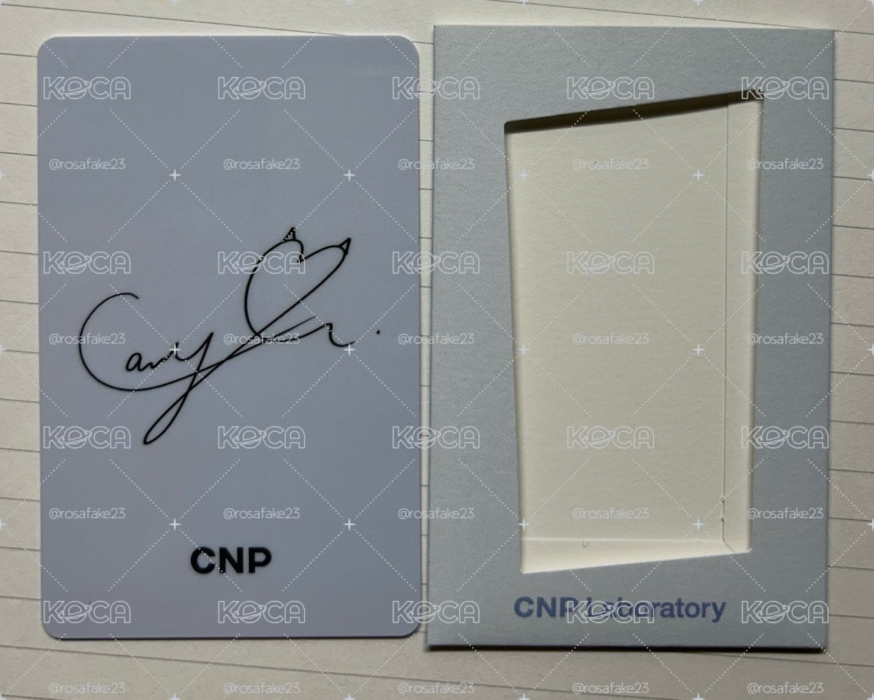 BM CNP1.0柒 簽名卡背