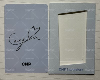 BM CNP1.0柒 簽名卡背