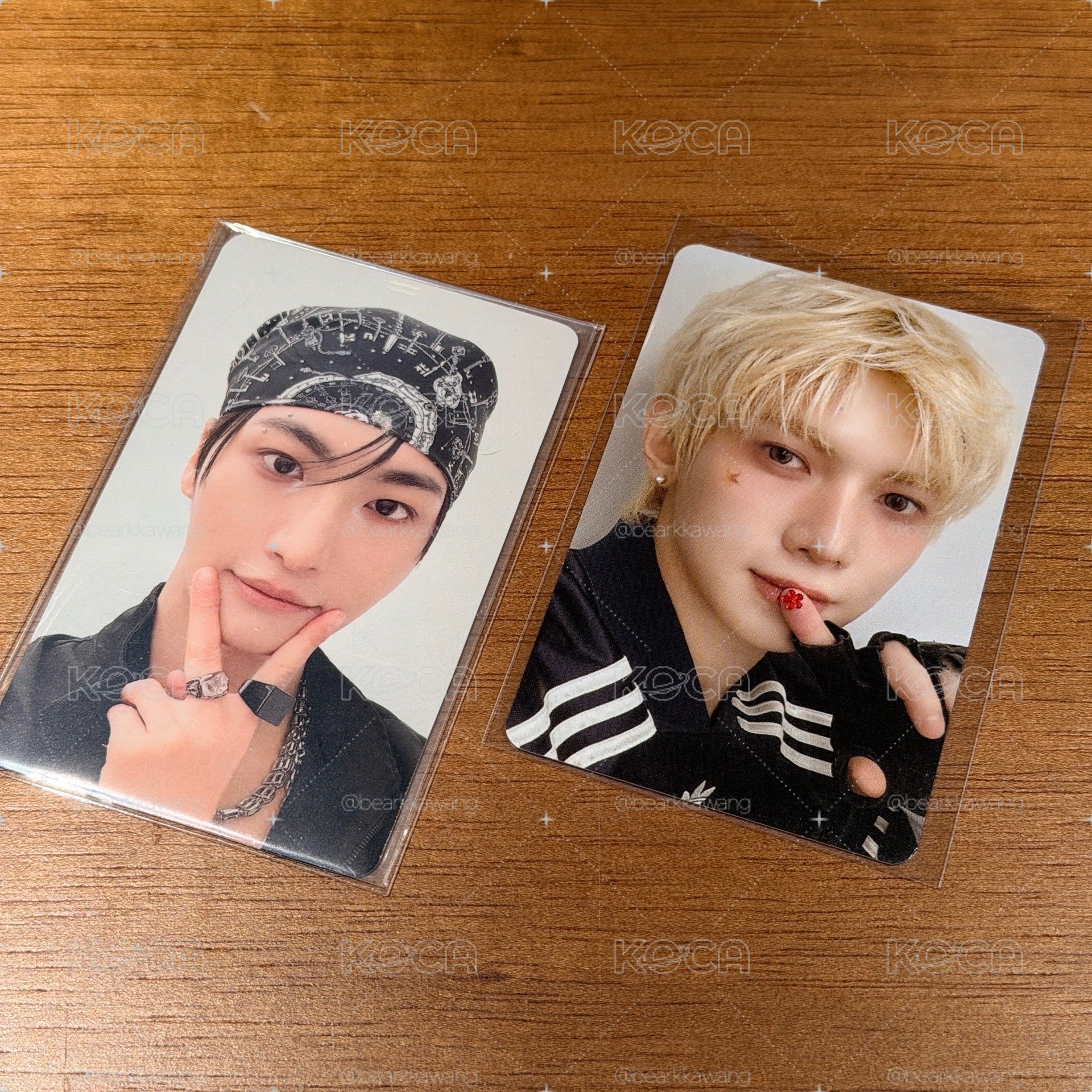 ATEEZ 星 BAD JP FC特典 尚 in color貼紙卡