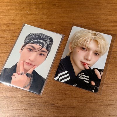 ATEEZ 星 BAD JP FC特典 尚 in color貼紙卡
