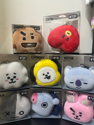BT21大頭吊飾