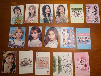 TWICE 撲克牌交換 勿下單