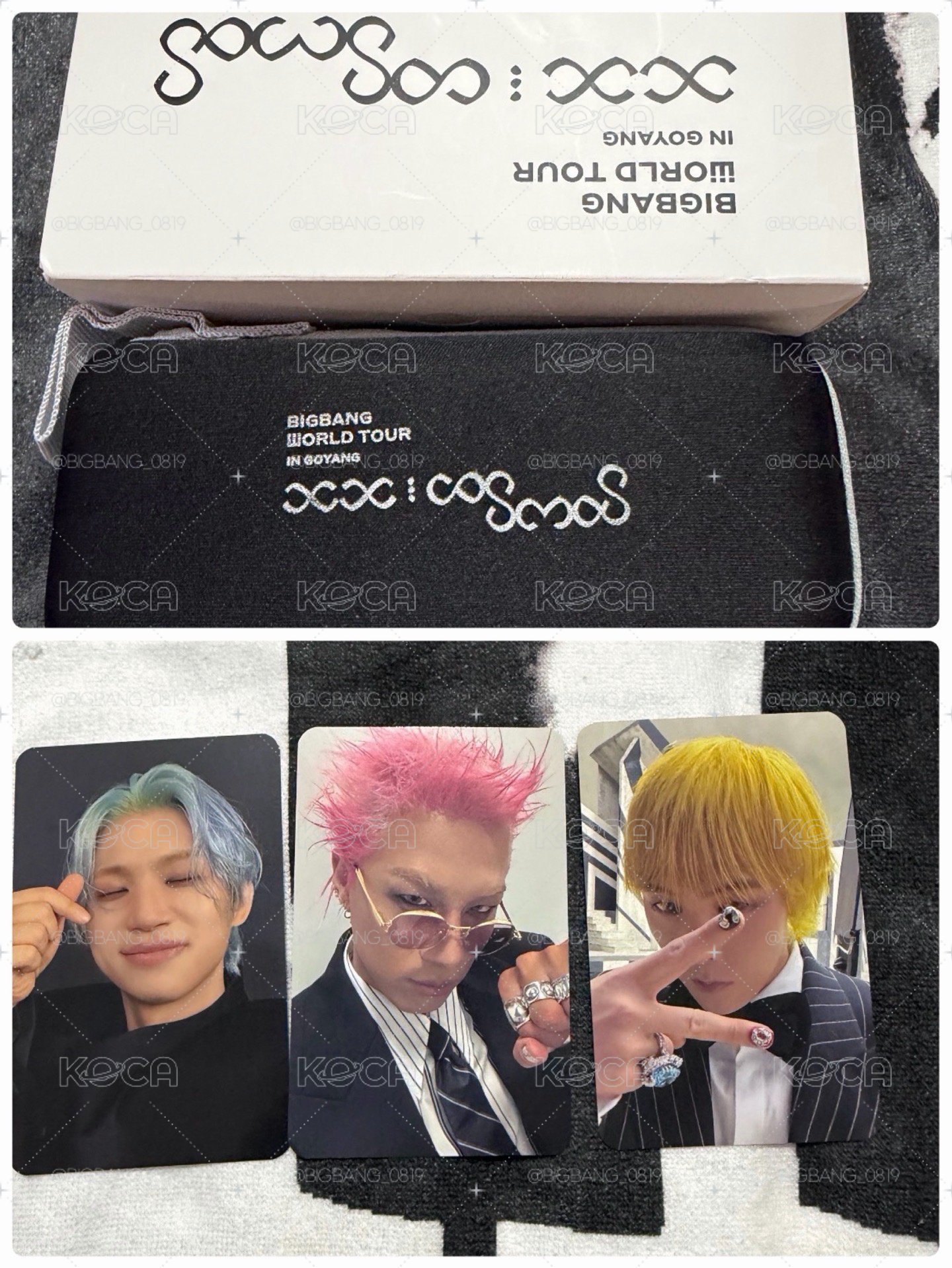 BIGBANG 高陽會員雨傘與小卡