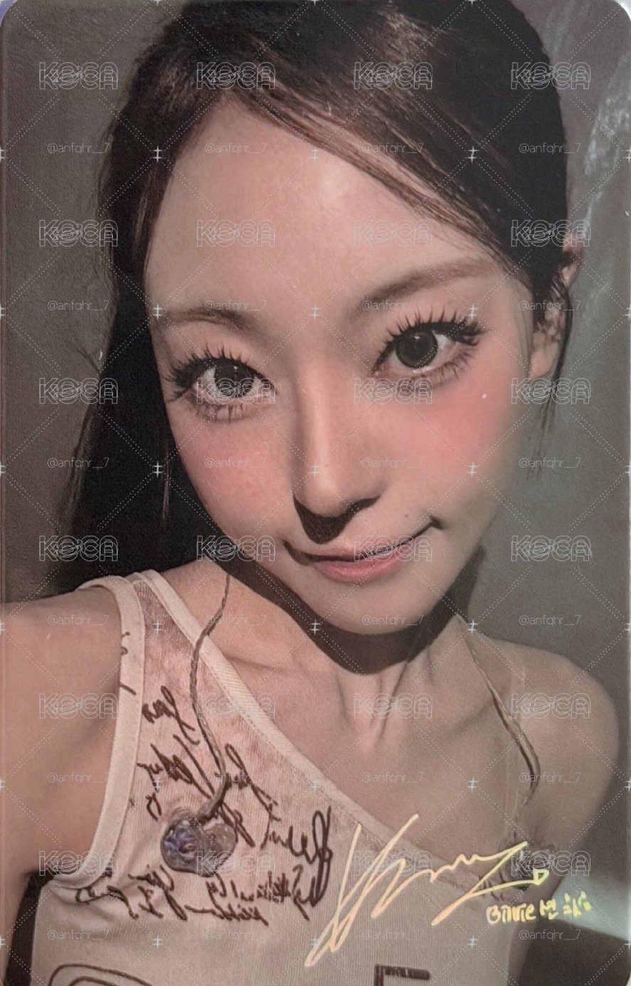 Billlie shoen 樂天桃猿入場卡