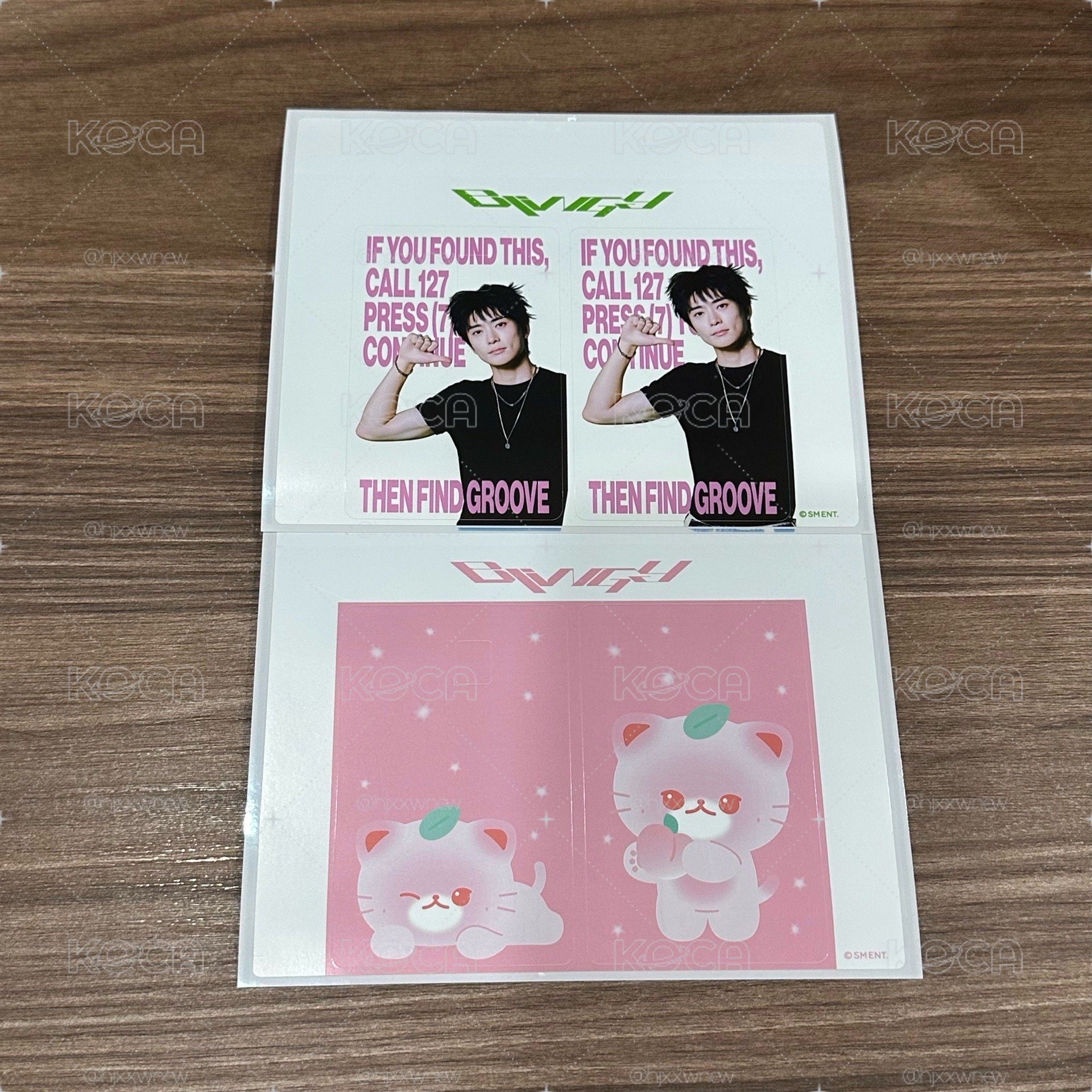 NCT127❇️Blingy快閃店 卡貼 🍑