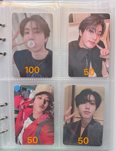STRAY KIDS 小卡
