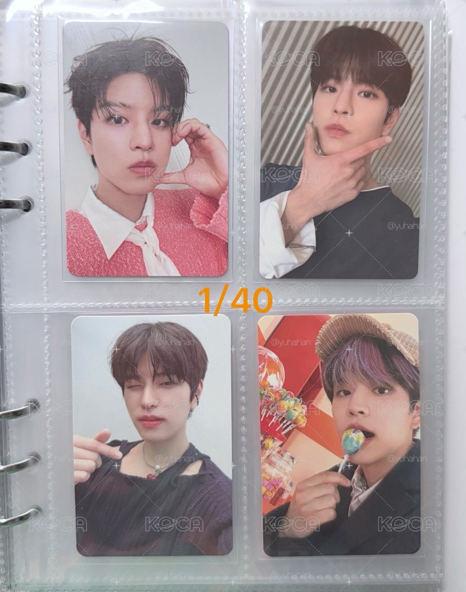 STRAY KIDS 小卡