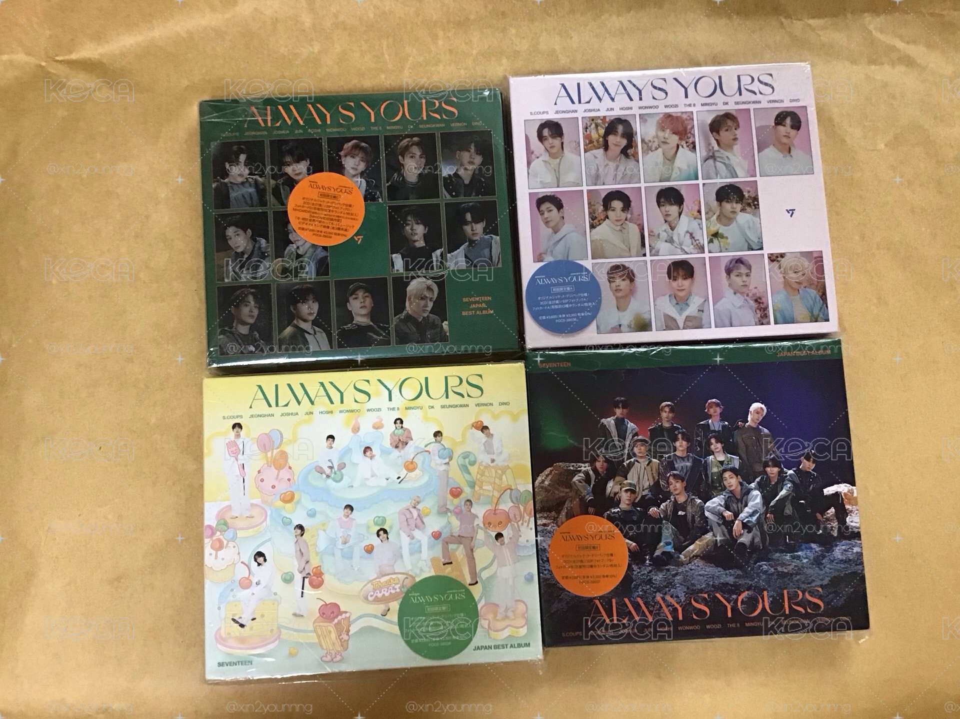 日專always yours空專