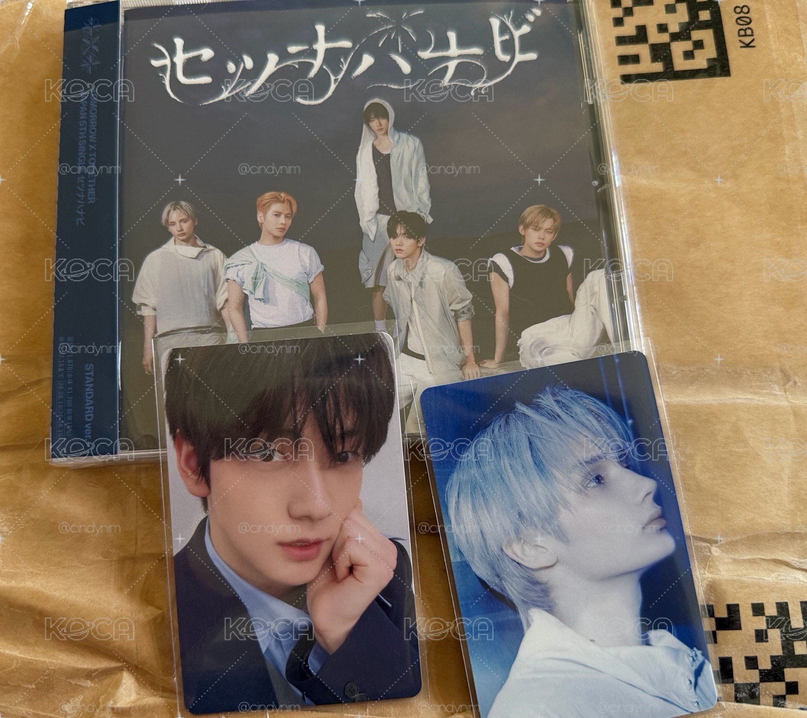 現貨 TXT セツナハナビ 通常盤 秀彬 休寧凱