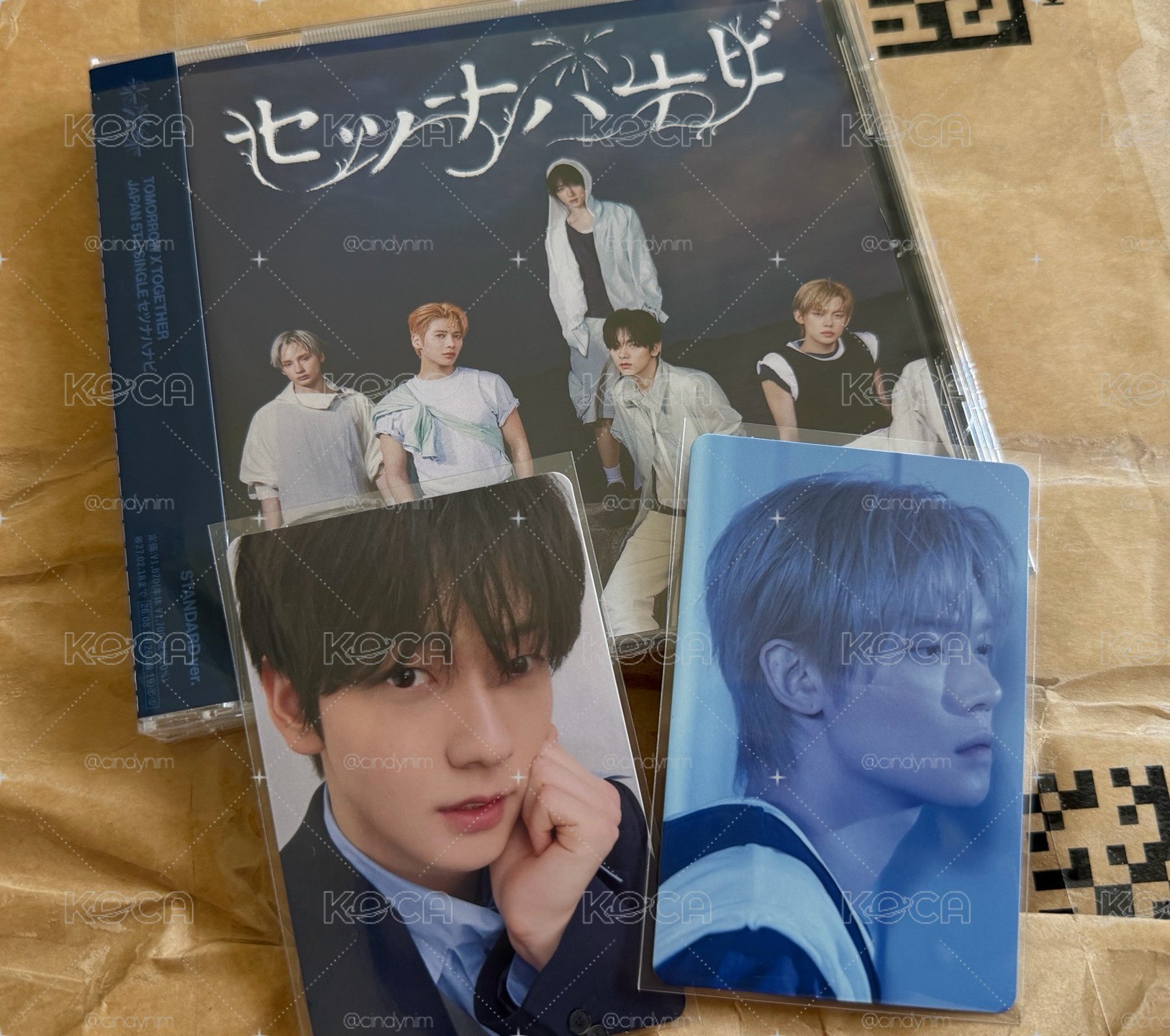 現貨 TXT セツナハナビ 通常盤 秀彬 然竣