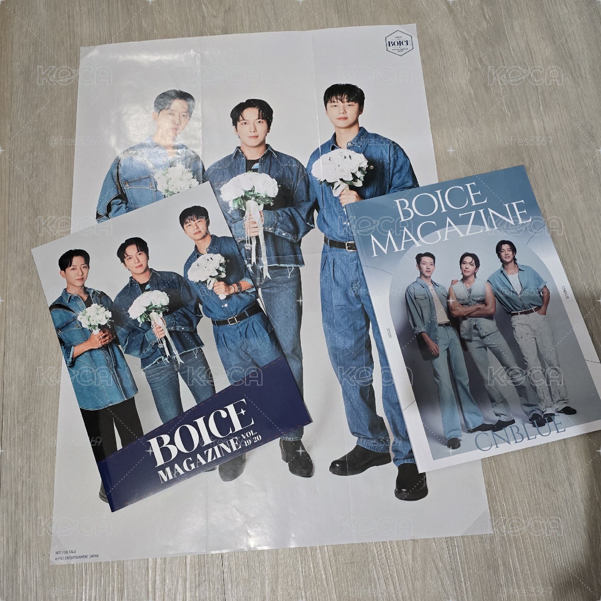 CNBLUE BOICE JAPAN MAGAZINE 會員雜誌 會員刊物 19-21輯 不拆售