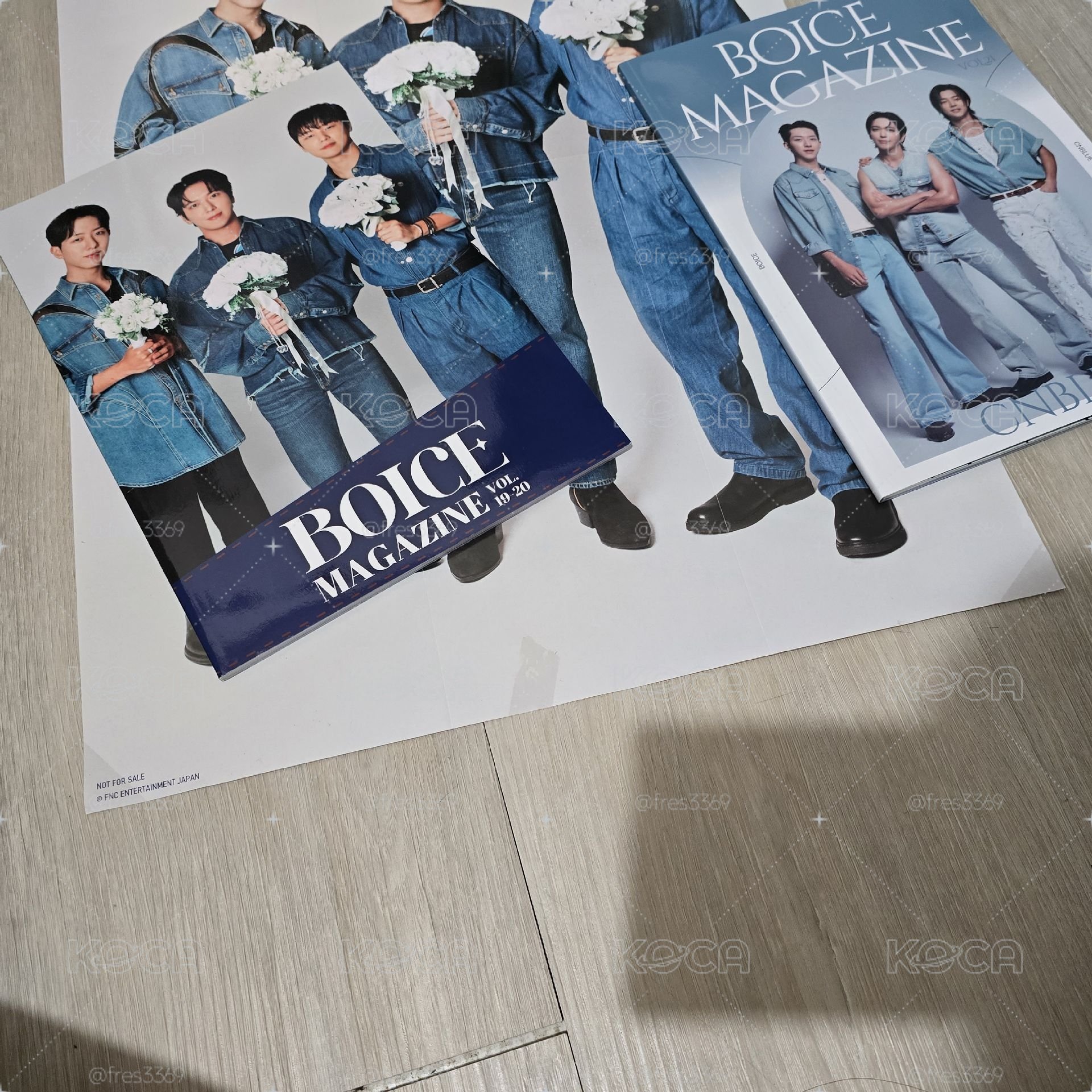 CNBLUE BOICE JAPAN MAGAZINE 會員雜誌 會員刊物 19-21輯 不拆售