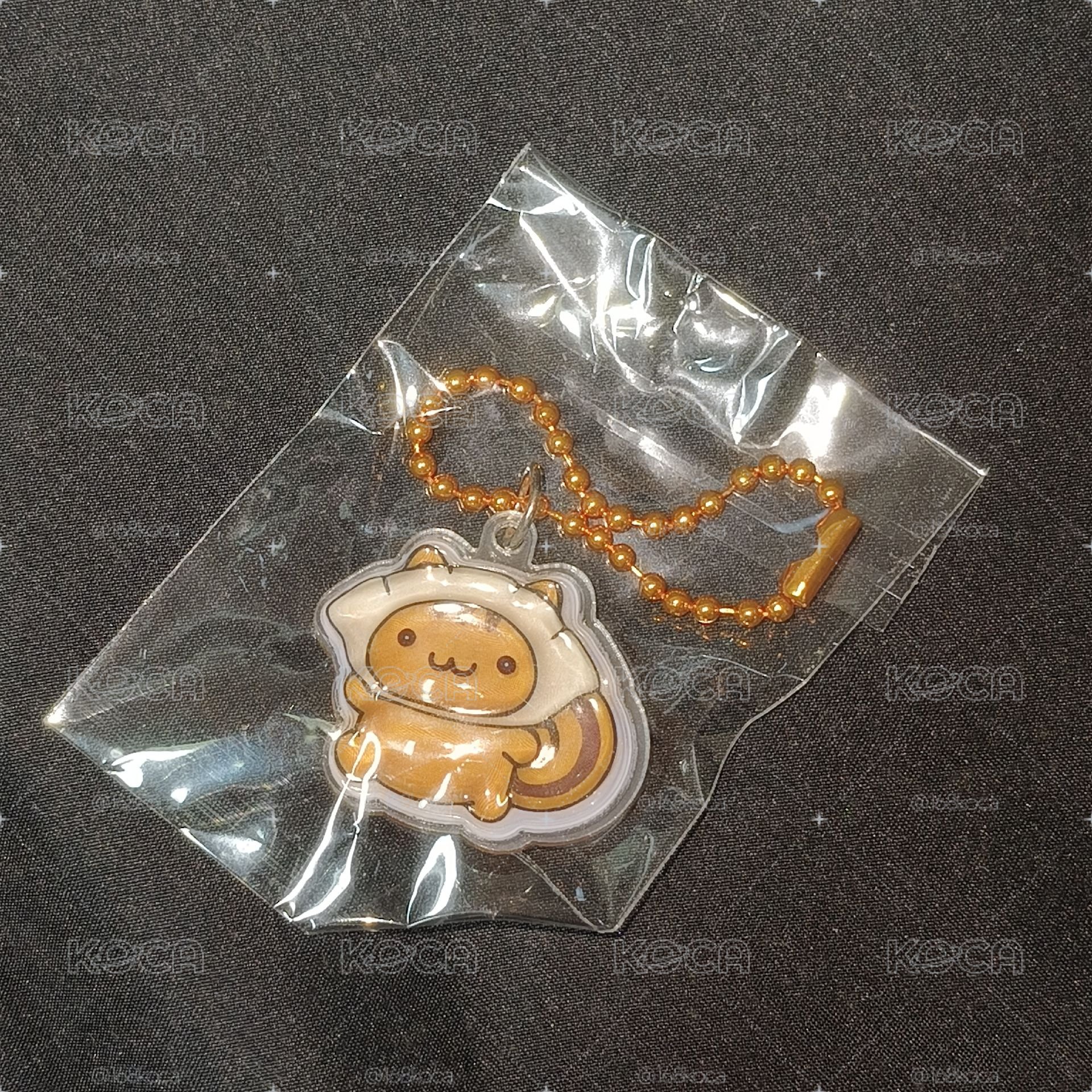 龍山布丁狗餃子快閃貝果吊飾