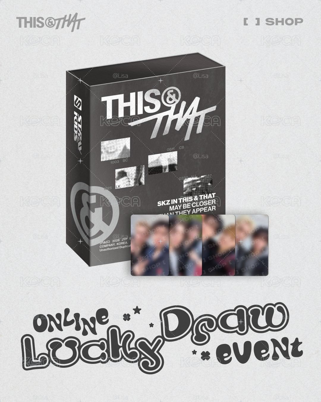 THIS & THAT fans 3.0 幸運卡