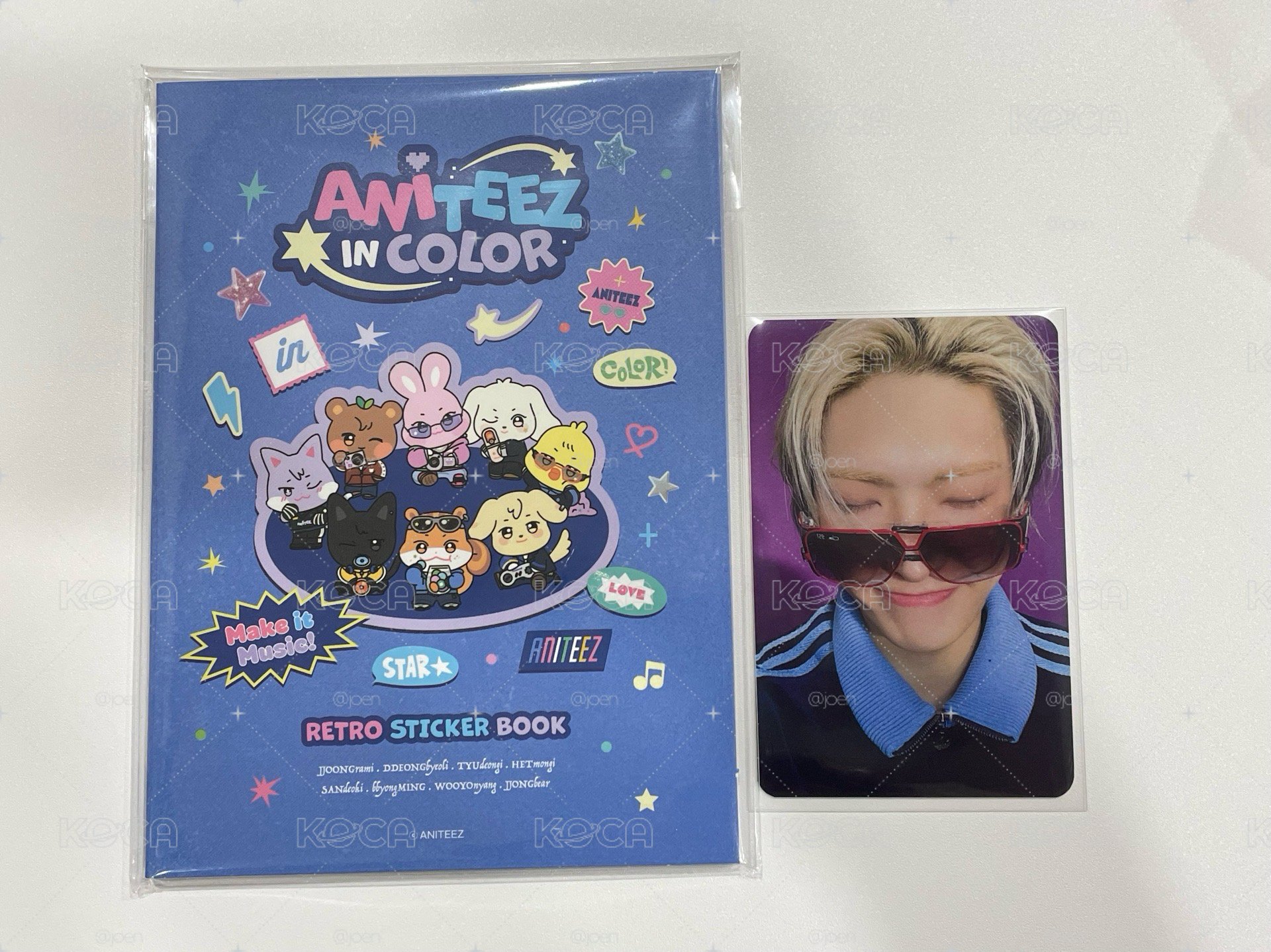 ANITEEZ IN COLOR 異色蹦旼+貼紙本