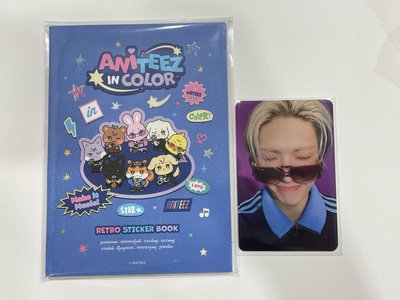 ANITEEZ IN COLOR 異色蹦旼+貼紙本