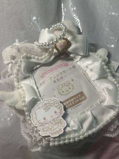 Kitty純白蕾絲卡套🪽