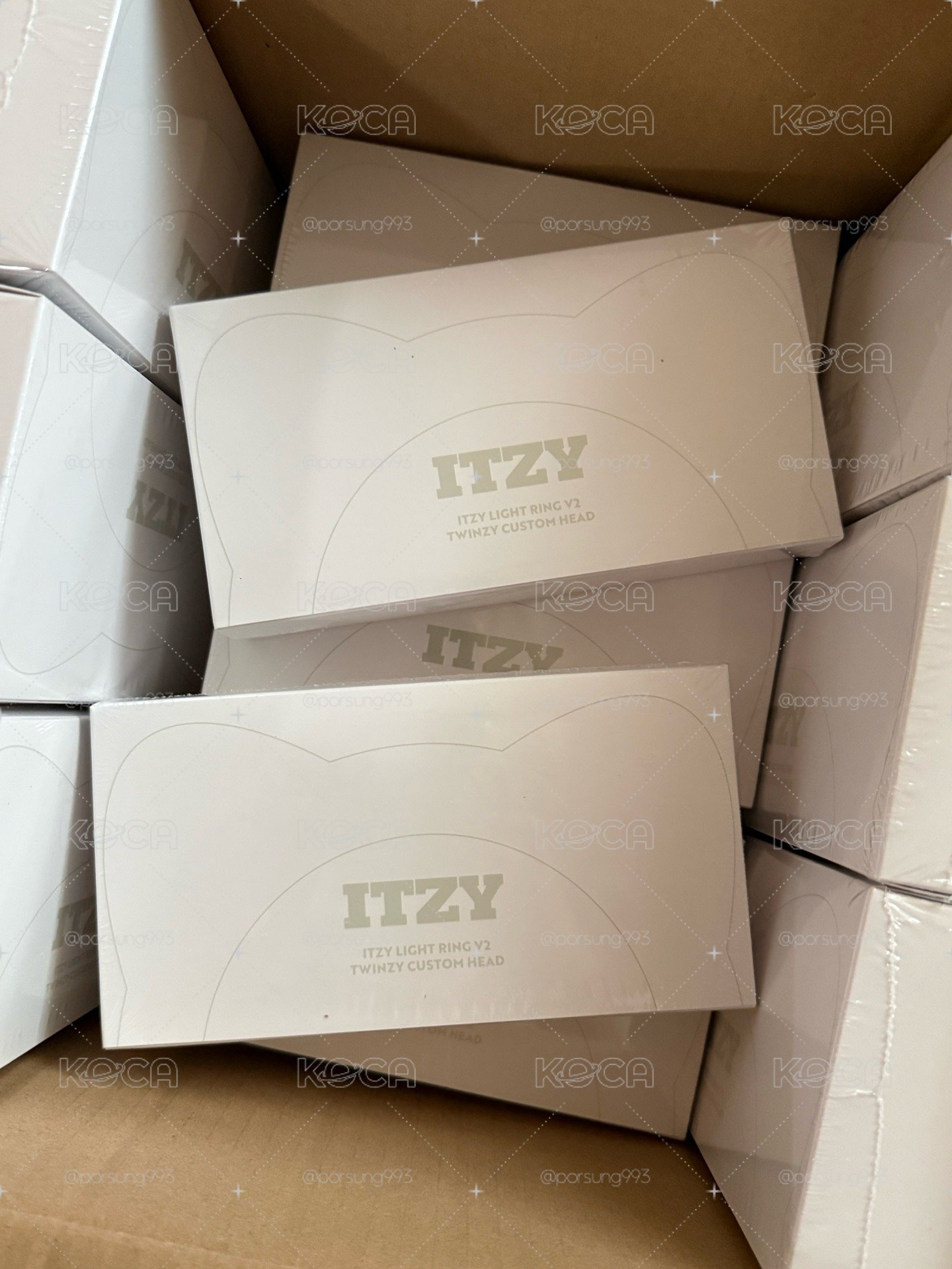 全新現貨 ITZY手燈裝飾貓耳