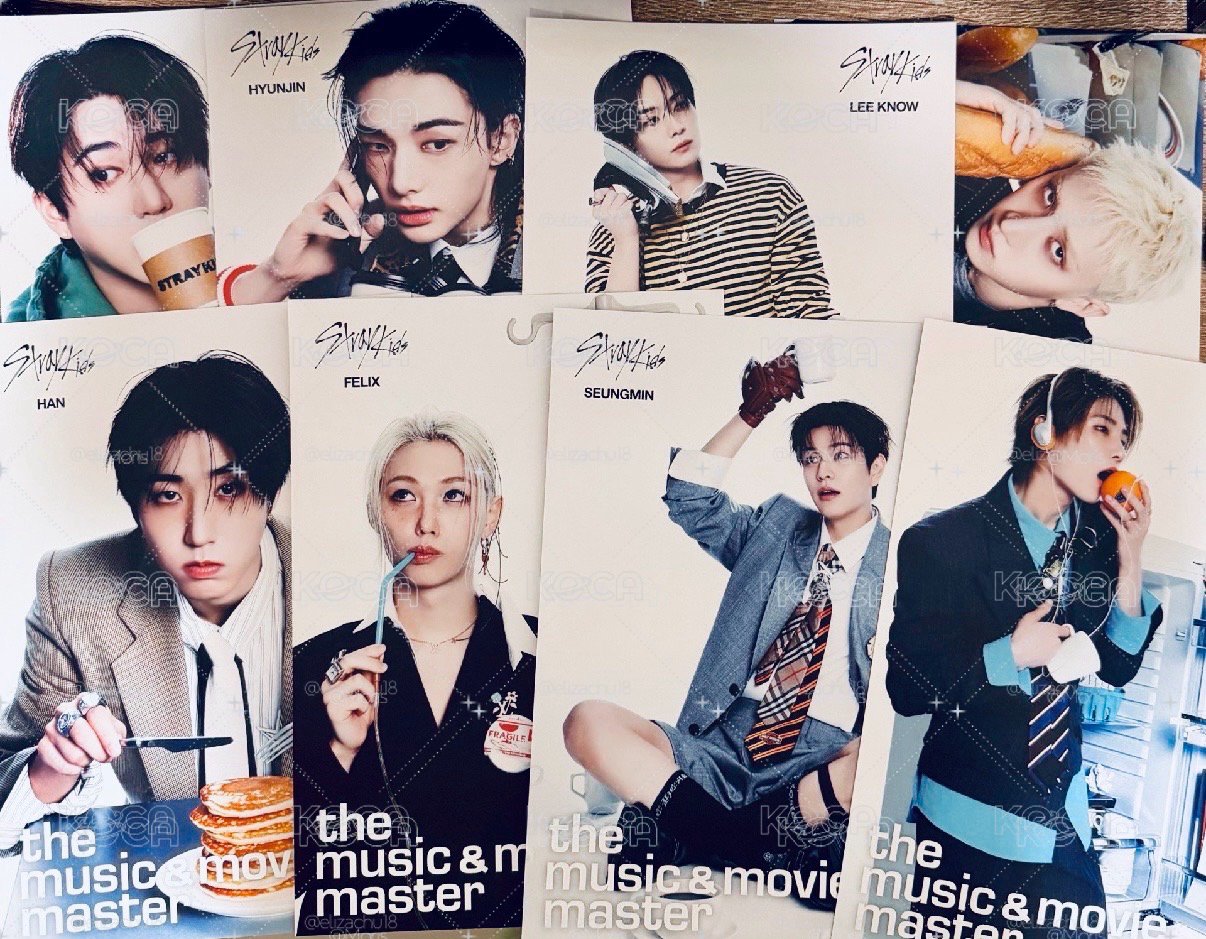 Stray Kids HMV小海報一套