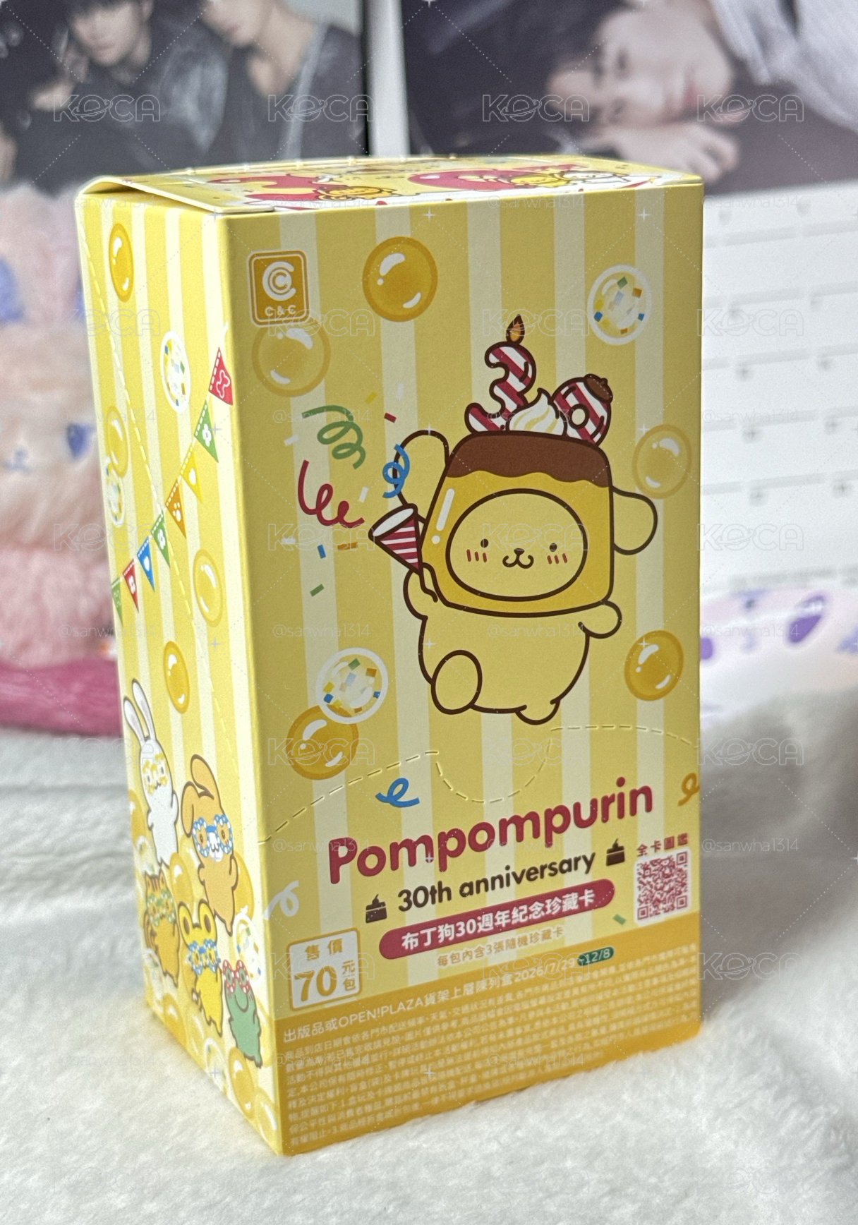 布丁狗30週年紀念珍藏卡一盒