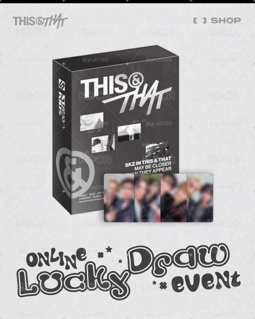 THIS & THAT fans 3.0 幸運卡 