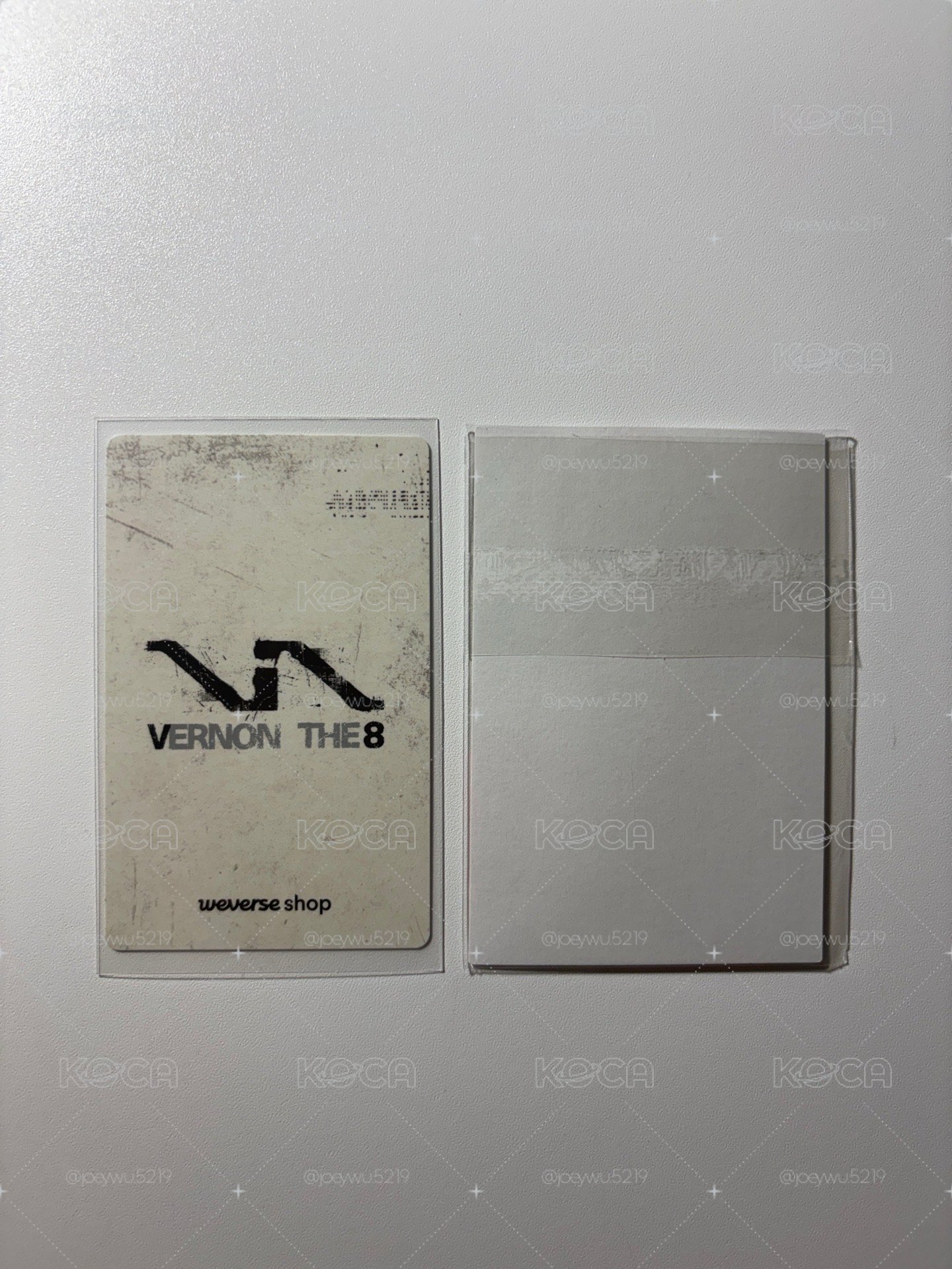 率 V8 wvs特典卡+貼紙💚