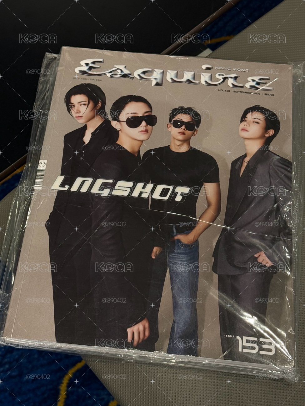 ESQUIRE 雜誌 LNGSHOT團封