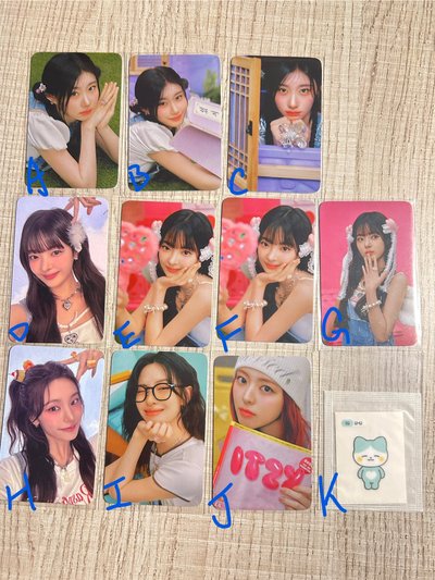 ITZY 飯咪隨機卡、滿額卡