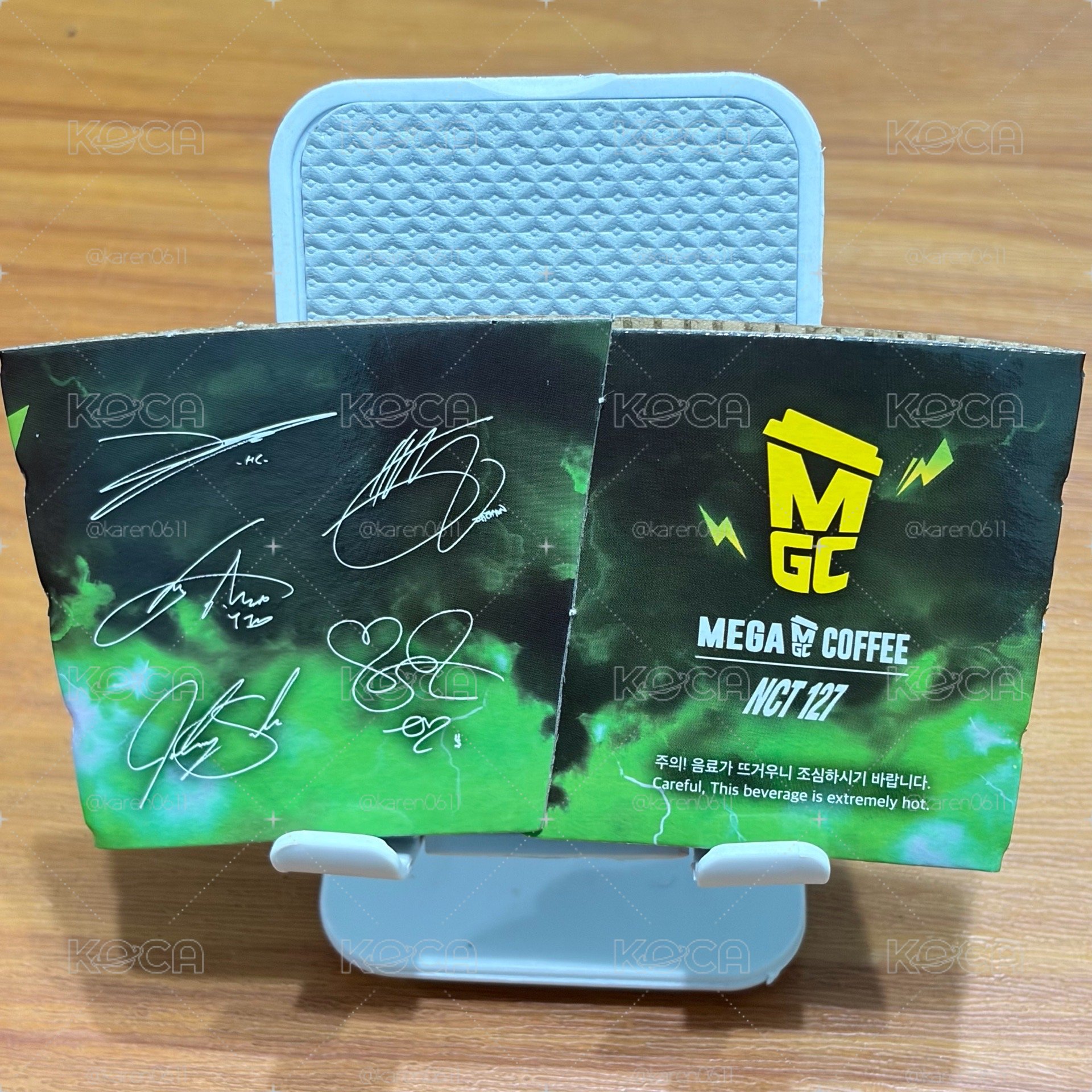 NCT 127 mega團體杯套