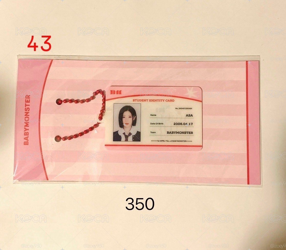 Asa小卡（少量隊友、專輯