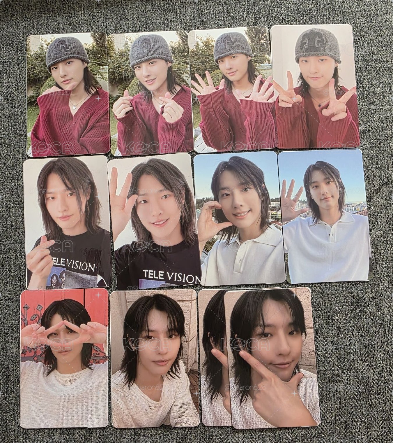 ONLY LOVERS LEFT Black ver. 專輯卡 +留言卡