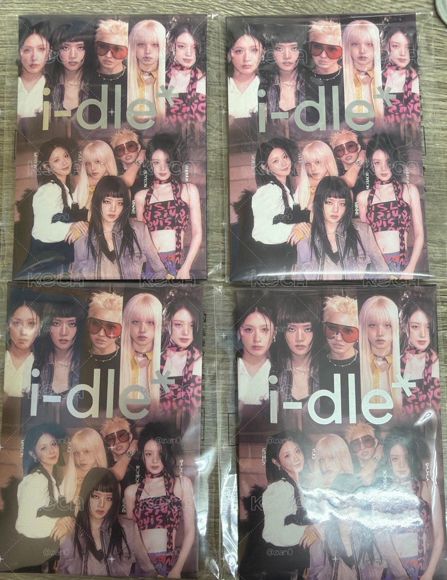 i-dle KFC卡包 全新未拆