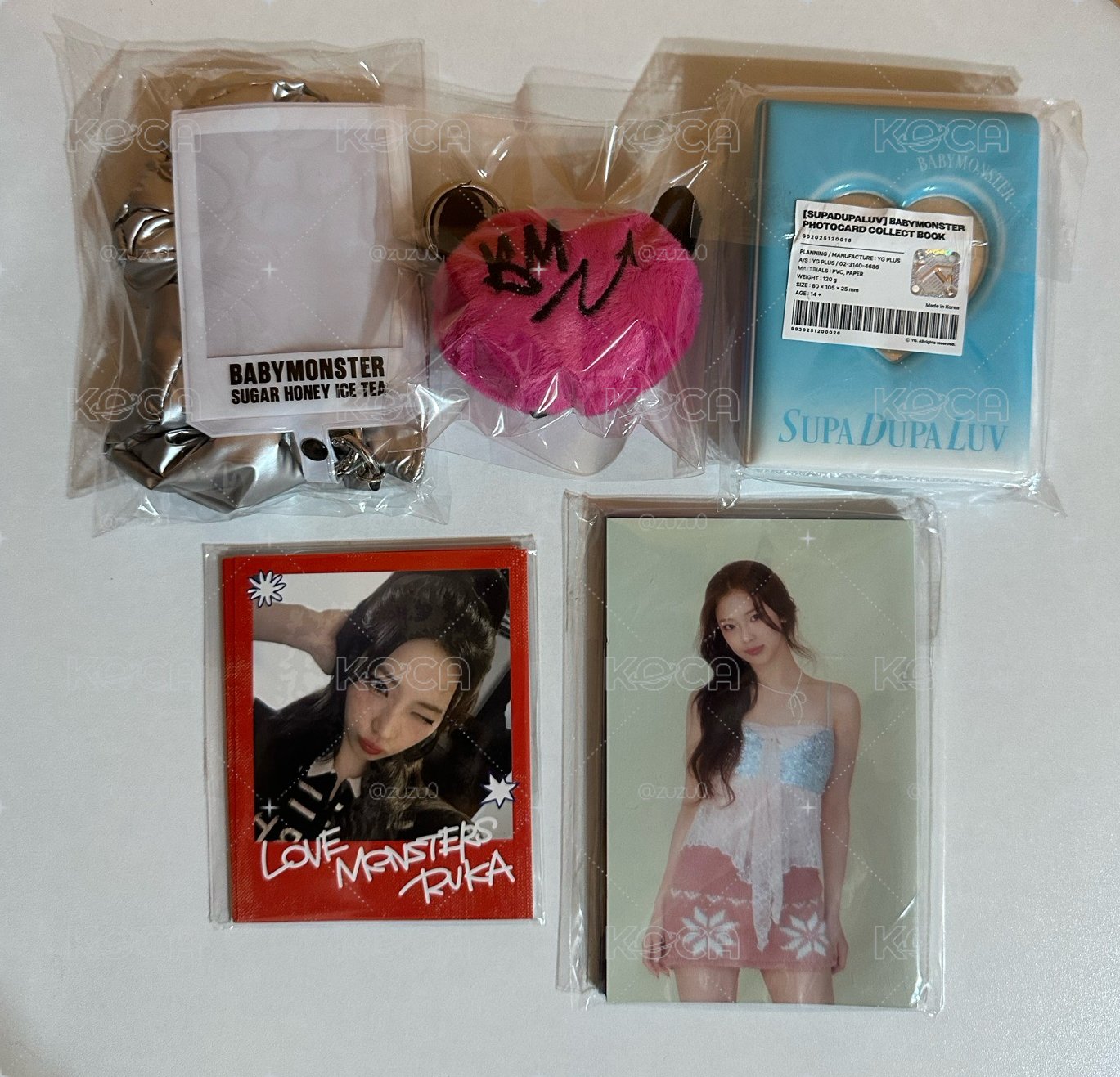 Babymonster 周邊 psycho supa dupa luv we go up