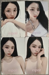 espoir 4.0代言卡四張