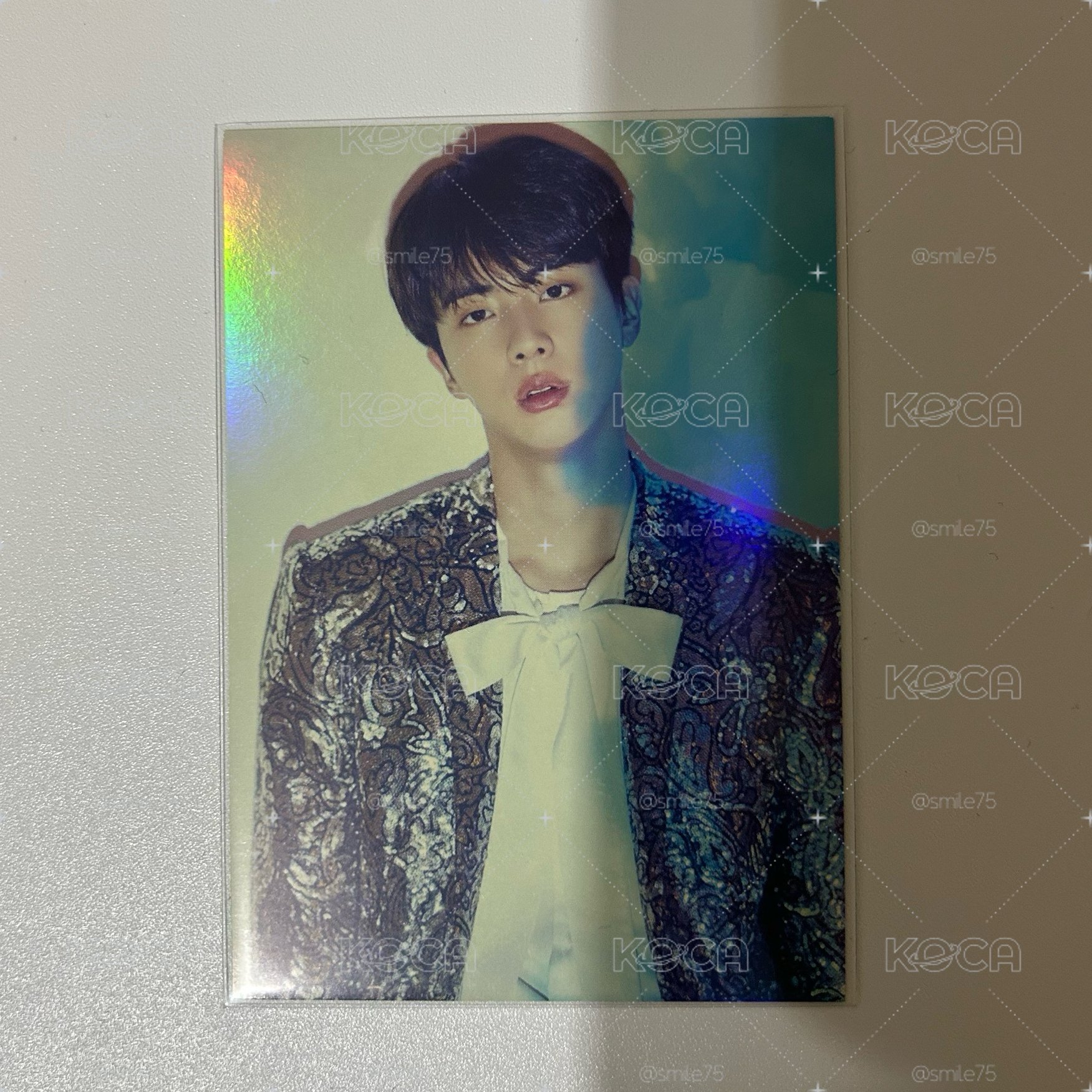 BTS 防彈少年團 金碩珍 Jin WINGS final 終場 隨機卡 閃卡