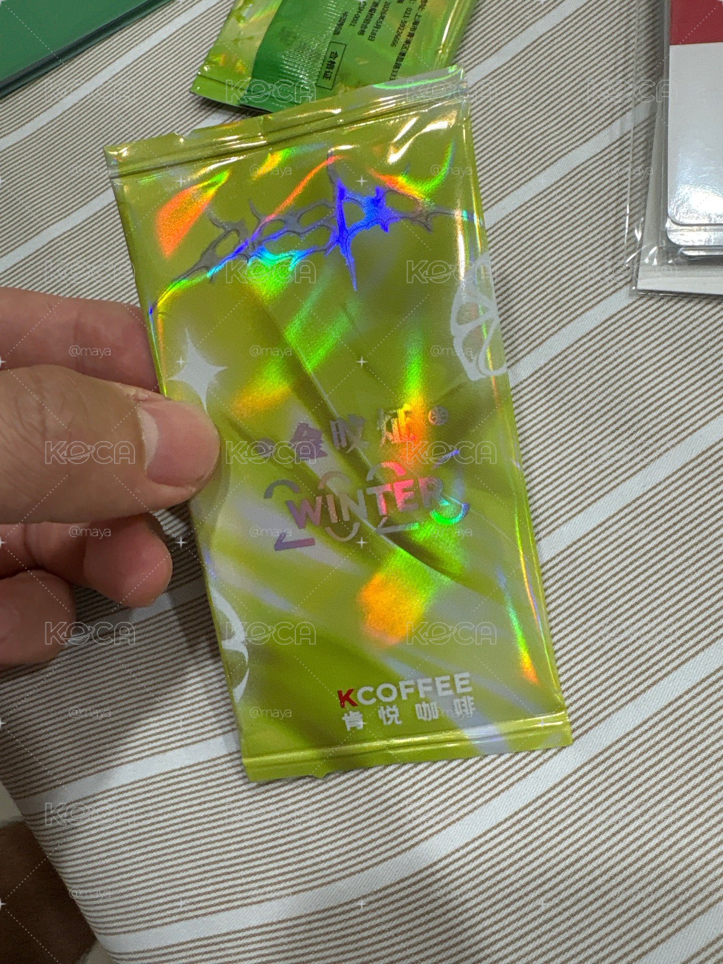肯悅冬一包未拆
