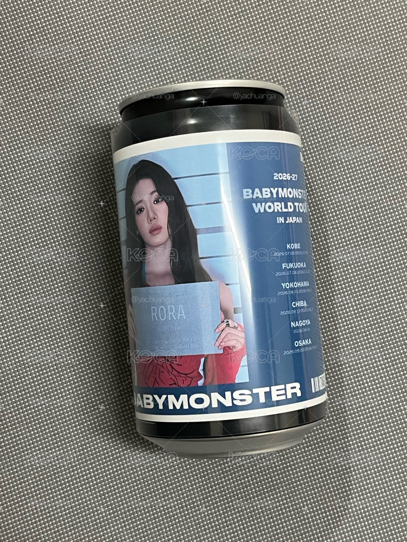 BABYMONSTER 2026-27世巡 日本販賣機限定飲料-RORA