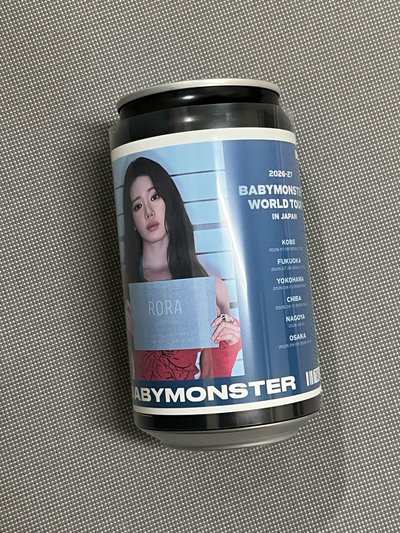 BABYMONSTER 2026-27世巡 日本販賣機限定飲料-RORA