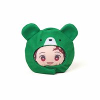 Movic 饅頭娃/糰子 動物頭套絨毛娃娃吊飾